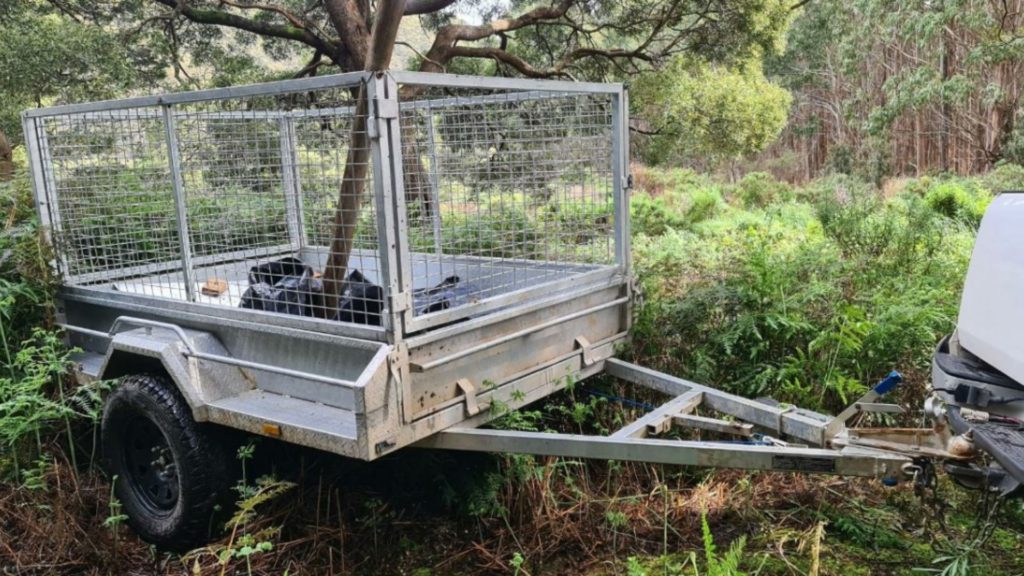 A Stolen Trailer Tracker Recovered