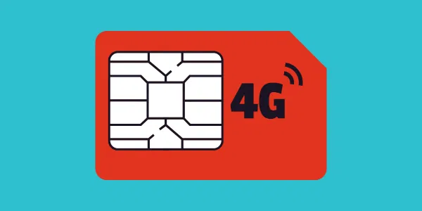 Solid GPS Tracker 4G Sim Card with unlimited data