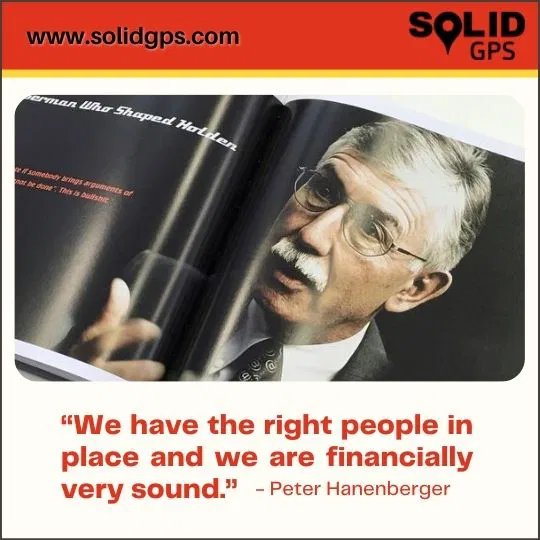 Photo of former Holden Chairman Peter Hanenberge